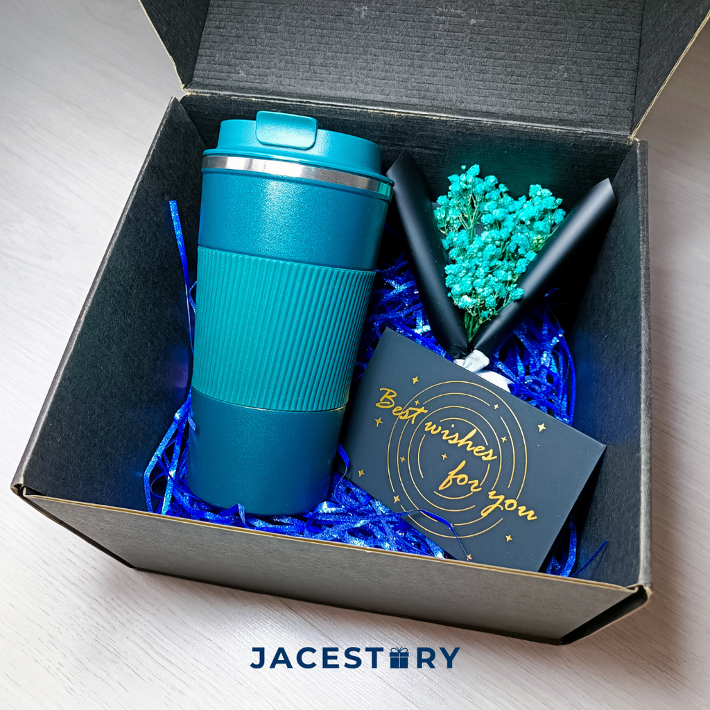 Personalised Gift Set | Deluxe Business Thermal Tumbler