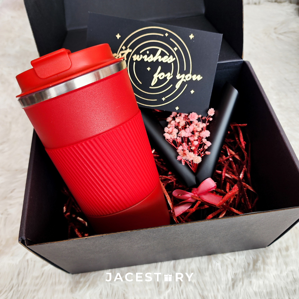 Personalised Gift Set | Deluxe Business Thermal Tumbler