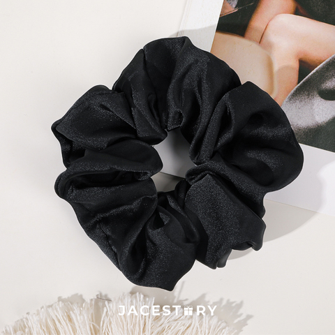 Chiffon Satin Hair Scrunchie