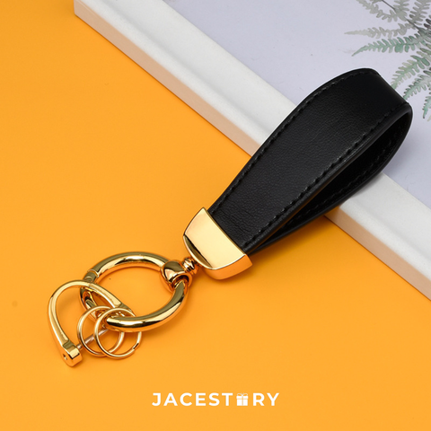 Personalised Premium Leather Keychain