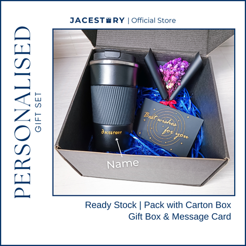 Personalised Gift Set | Deluxe Business Thermal Tumbler