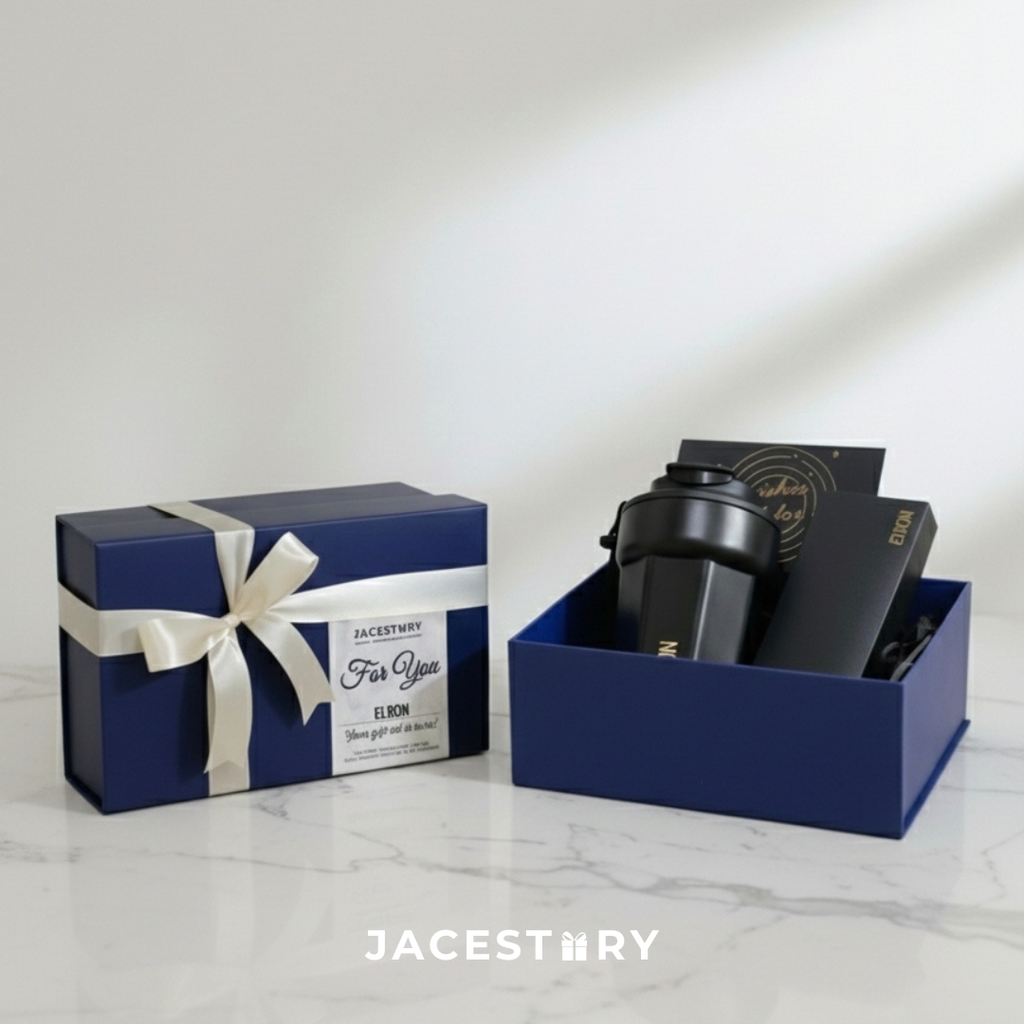 Personalised Premium Gift Set | The Signature (Tumbler + Signature Pen)