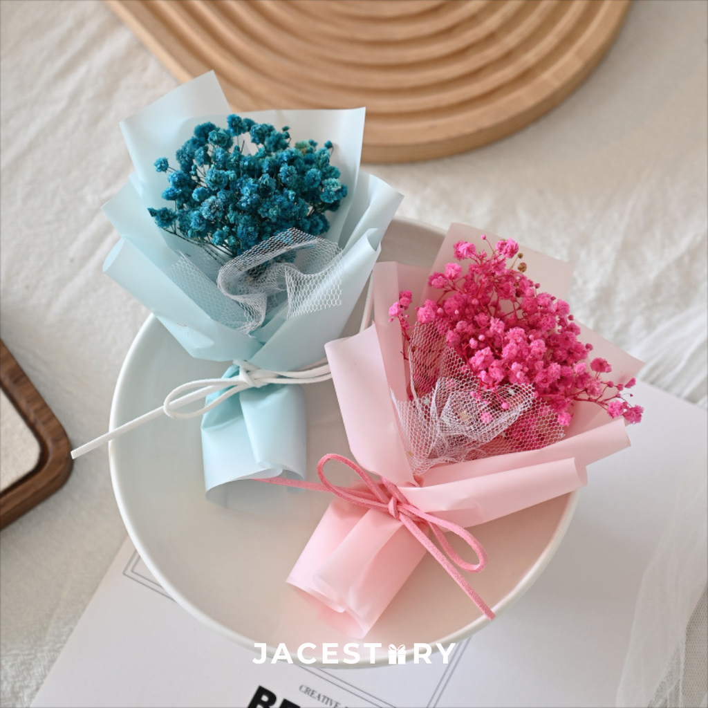 Preserved Baby's Breath Mini Bouquet