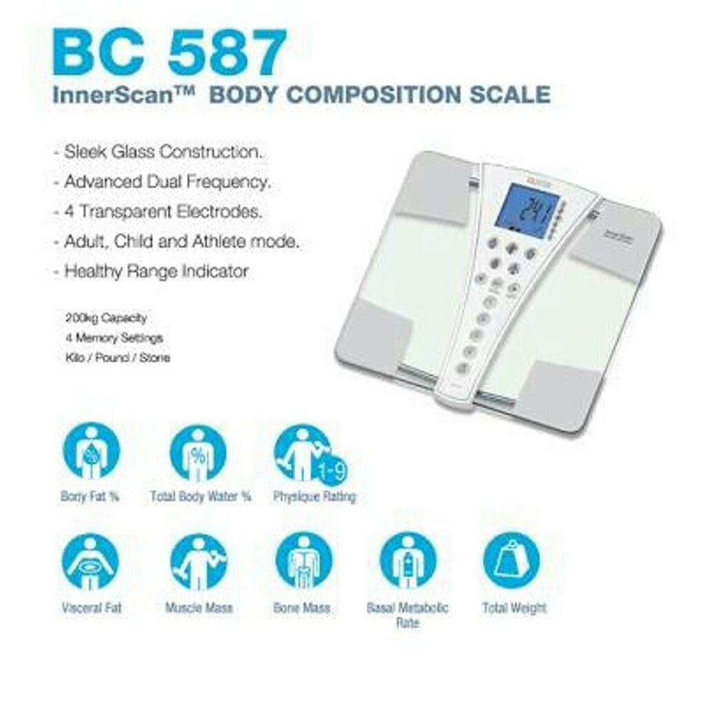 READY STOCK )TANITA BC-587 Series BodyWeight Composition Monitors – SIN  HUAT HIN MACHINERY (M) SDN BHD