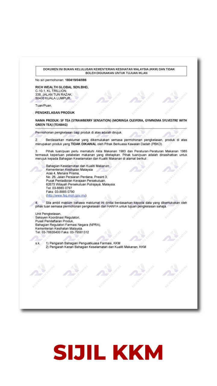 SF Tea Promo - sihatalamistore.com