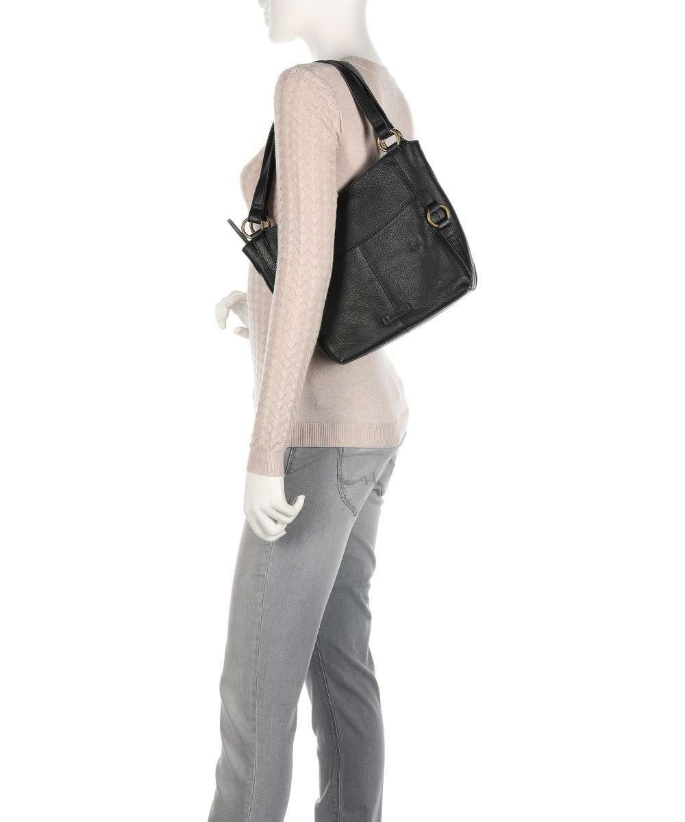 FOSSIL Sam Shopper Leather Black 