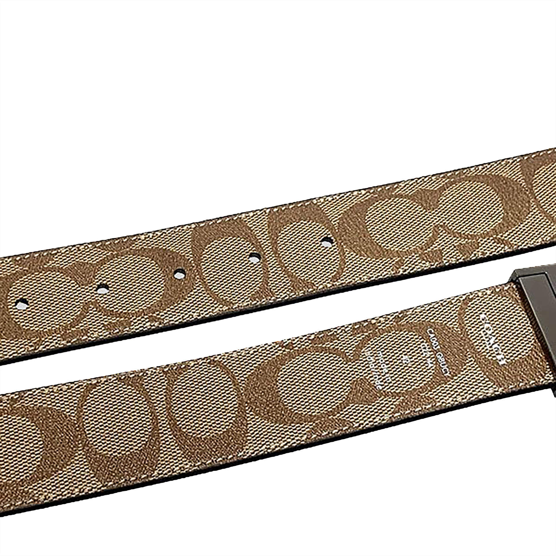 COACH®: Signature Buckle Cut To Size Reversible Belt, 38 Mm