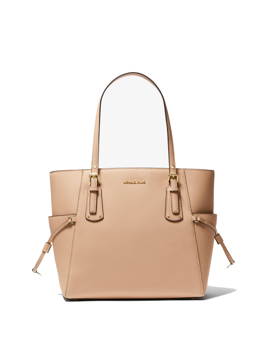 Voyager Small Saffiano Leather Tote Bag