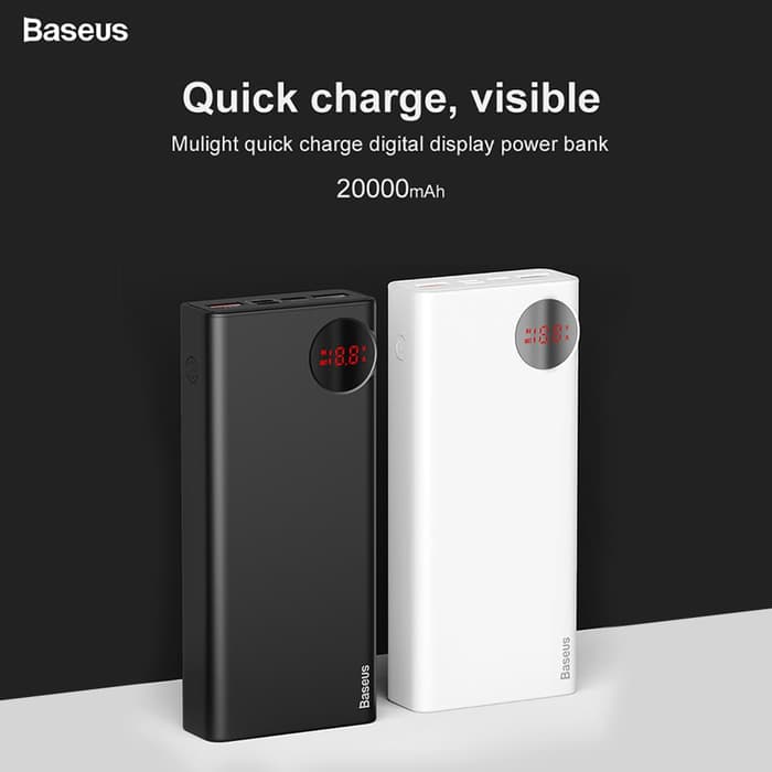 Baseus Mulight PD3.0 Quick charge powerbank 20000mAh_WHITE_8.jpg