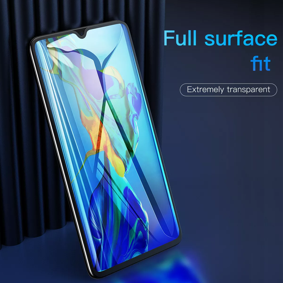 Baseus Huawei P30 0.3mm Anti-bluelight Full Cover Curve Black Tempered Glass_5.png