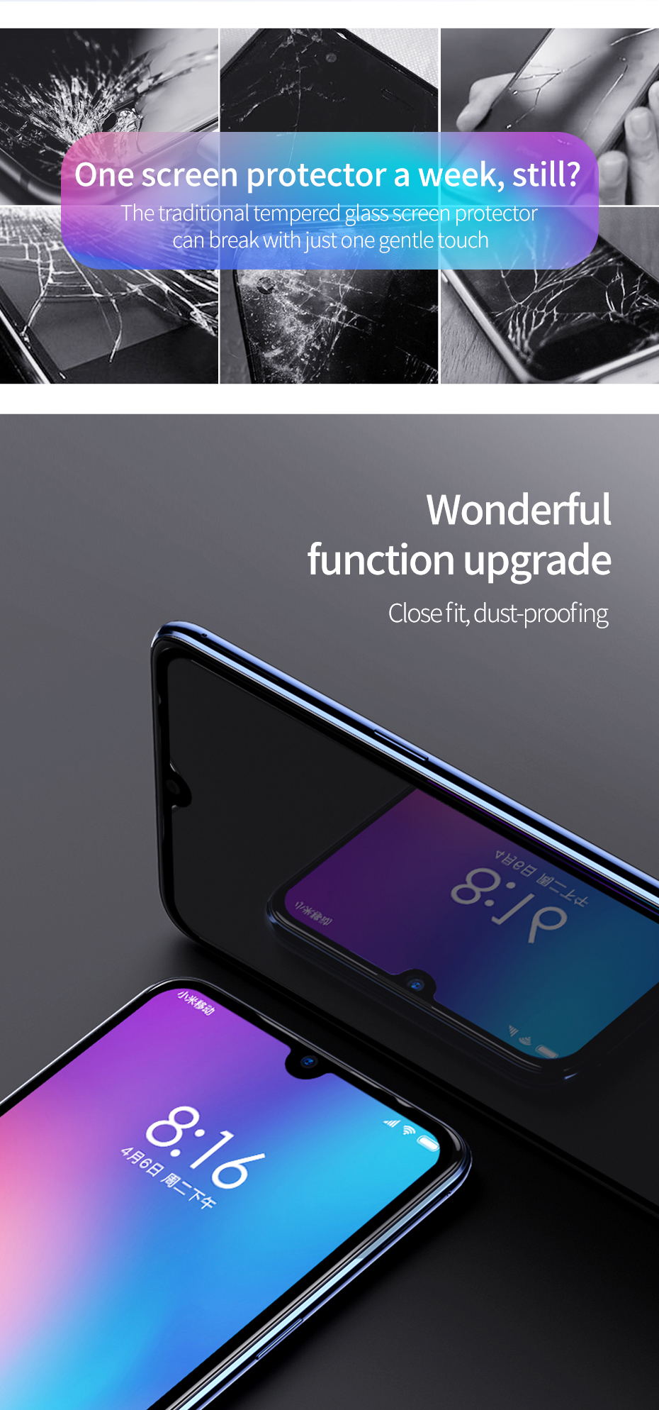 Baseus Xiaomi Mi 9 0.3mm Full Cover Curve Black Tempered Glass_10.jpeg