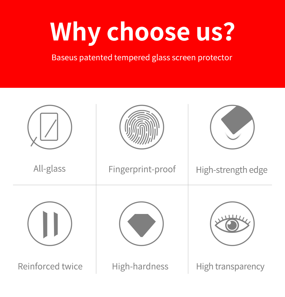BASEUS 2Pcs 0.3mm Patented Tempered Glass Screen Protectors for Black Shark - Transparent_4.jpg