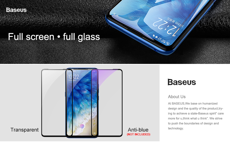 Baseus 0.3mm Curved-screen Tempered Glass Screen Protector for Vivo x27 Black_1.jpg