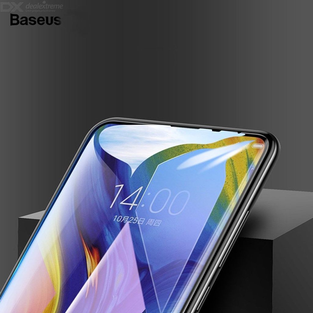 Baseus Xiaomi Mix 3 0.3mm  Anti-bluelight Full Cover Curve Black Tempered Glass1.jpg