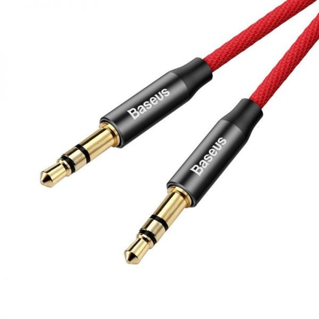 Baseus Yiven AUX Audio Cable M30 0.5M Red+Black_4.jpg