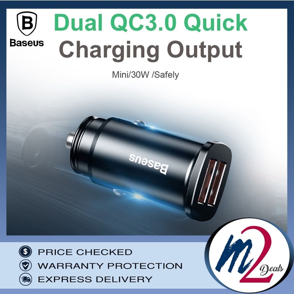 Baseus  Square metal A+A 30W  Dual QC3.0  Quick  Car Charger(QC3.0)_11.jpg