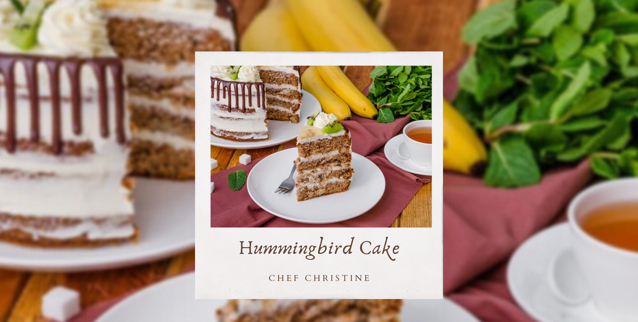 Resipi: Hummingbird Cake