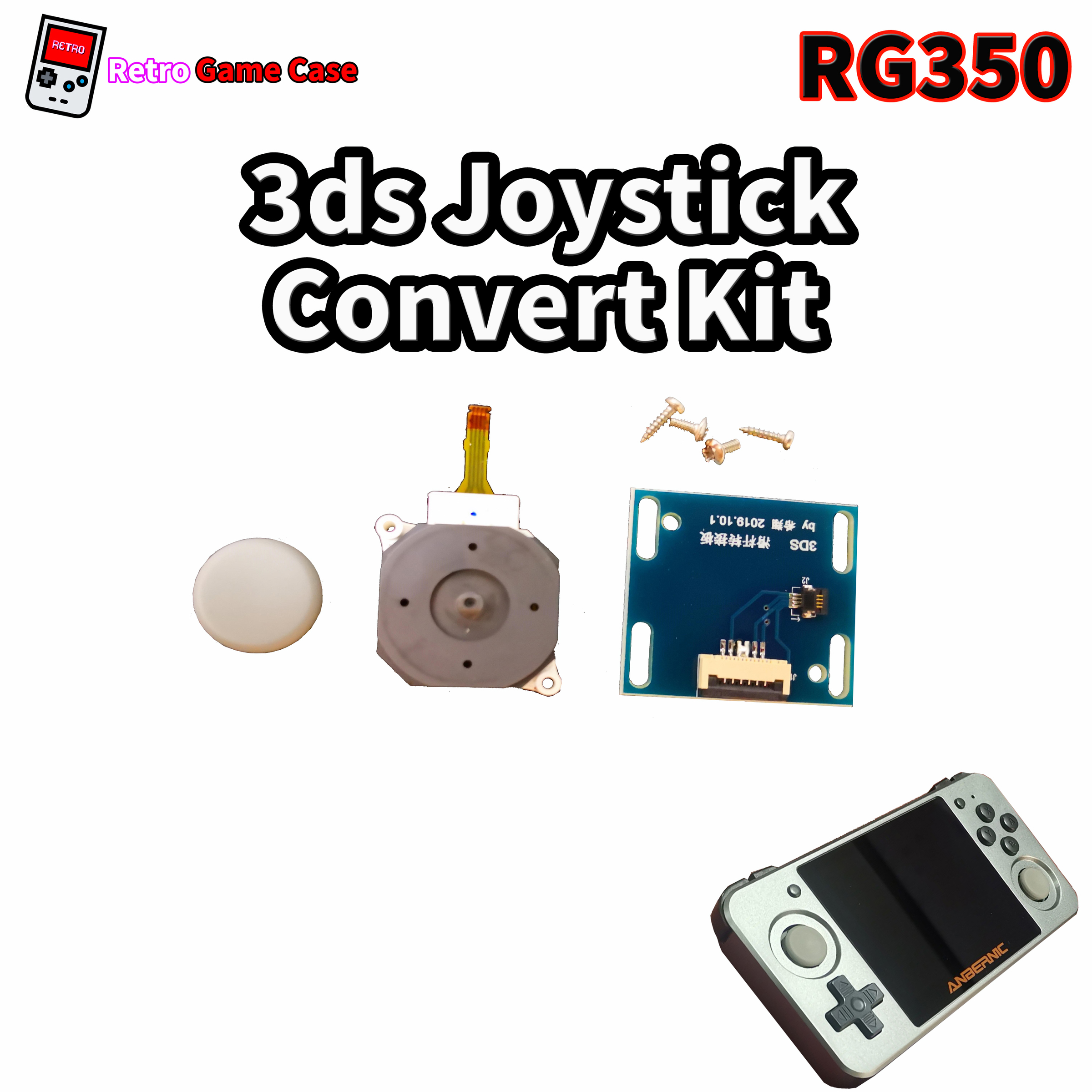 Anbernic RG350 3DS Joystick Convert Kit – My Retro Game Case