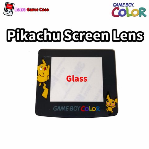 Gameboy Color (GBC) Pokemon Pikachu Glass Screen Lenses – My Retro Game Case