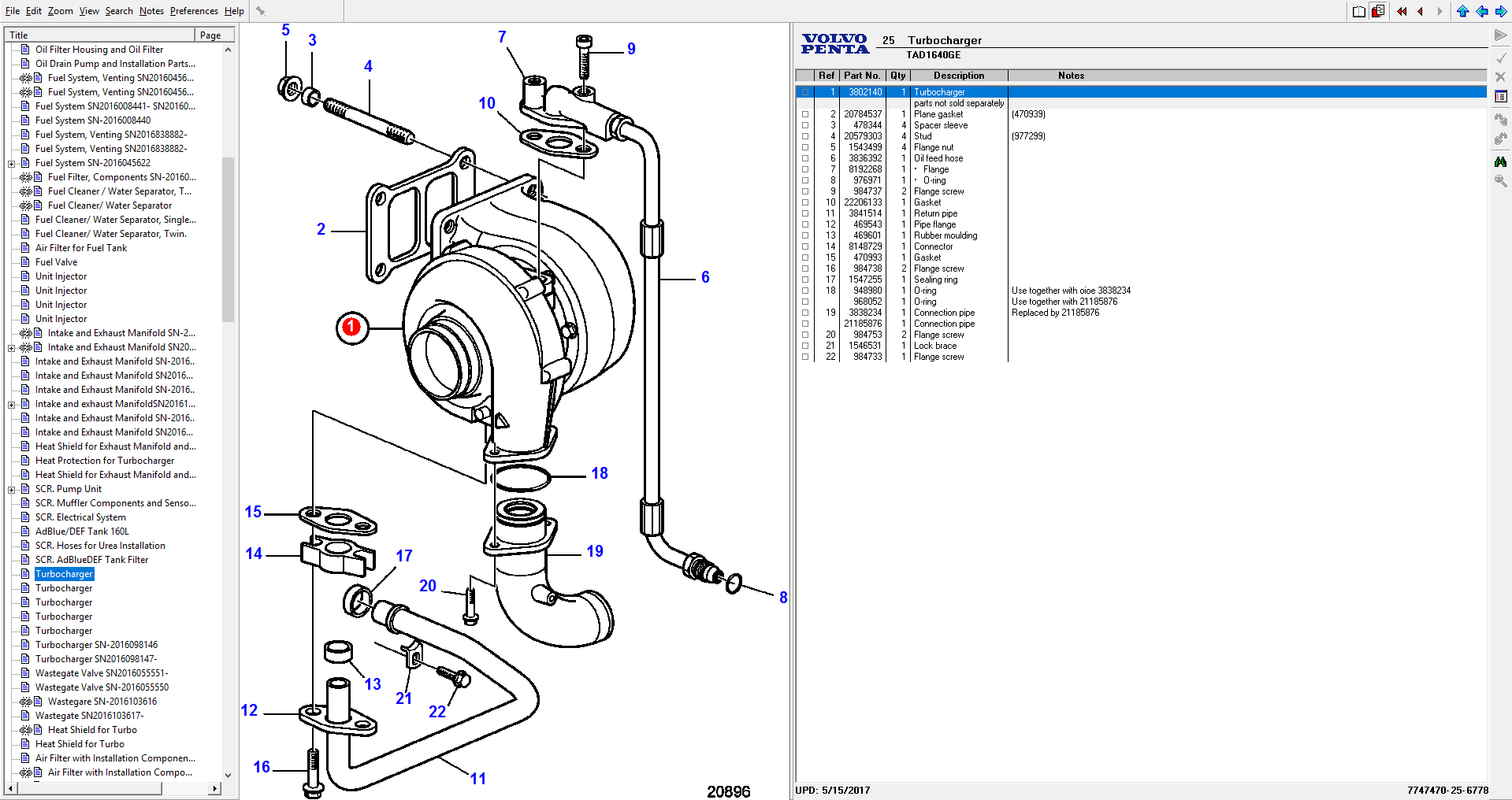 Spare Parts Volvo Penta Marine Engine Reviewmotors.co
