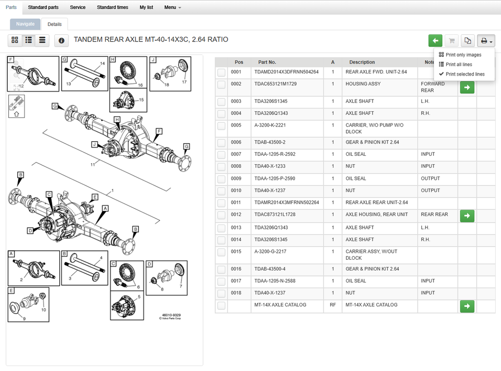 Volvo Impact Offline DVD Trucks and Buses Parts Catalog and Technical  Service Information – Electronic Parts Catalogue