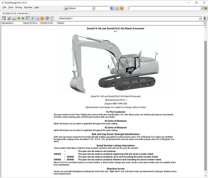 EPC10-Hitachi PartsManager Pro_01