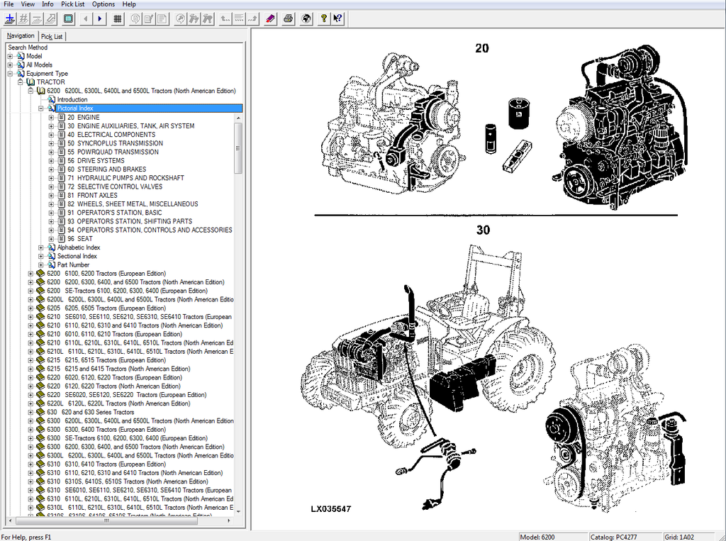 How to use the John Deere online Electronic Parts Catalog, EPC