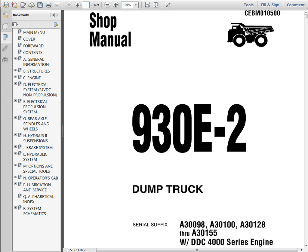 EPC232-Komatsu CSS Dump Trucks 2004_09