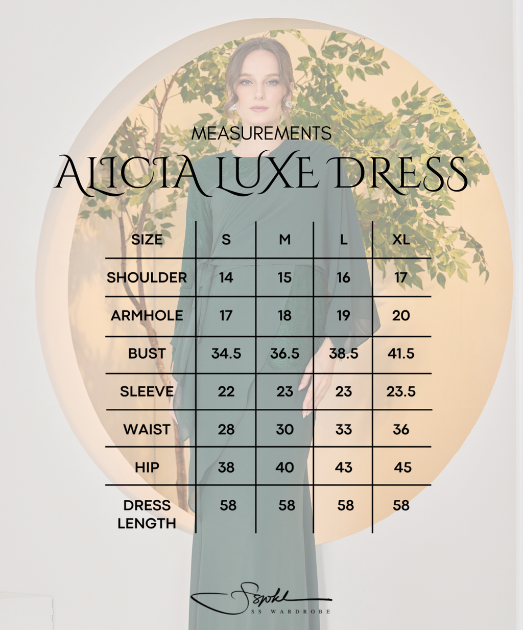 ALICIA LUXE DRESS