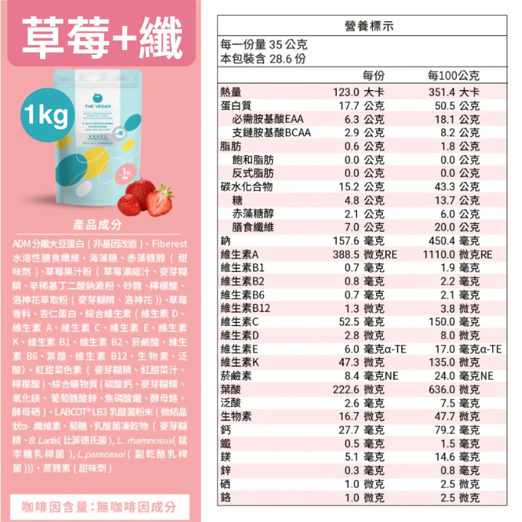 1KG高纖草莓