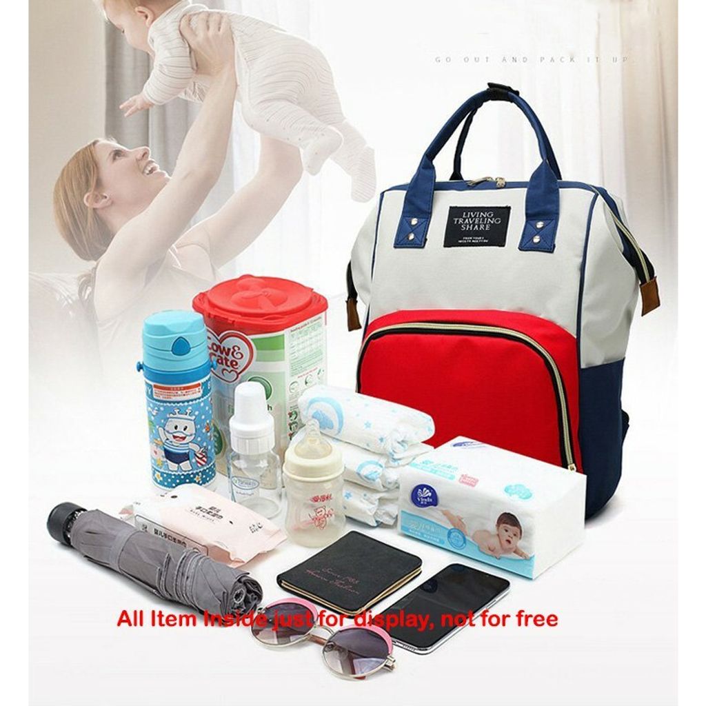 Beg Lampin Pelbagai Fungsi Beg Kalis Air Travel Untuk Penjagaan Bayi Free Gift Dan Free Postage Baby Taiga Store