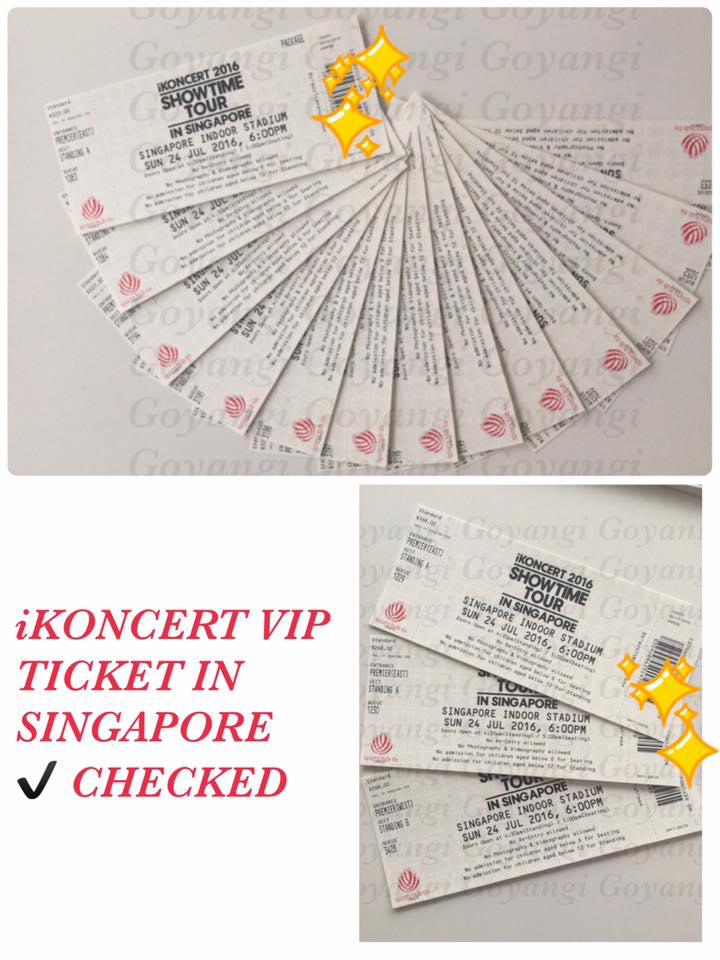 iKONCERT 2016 ‘SHOWTIME TOUR’ in Singapore