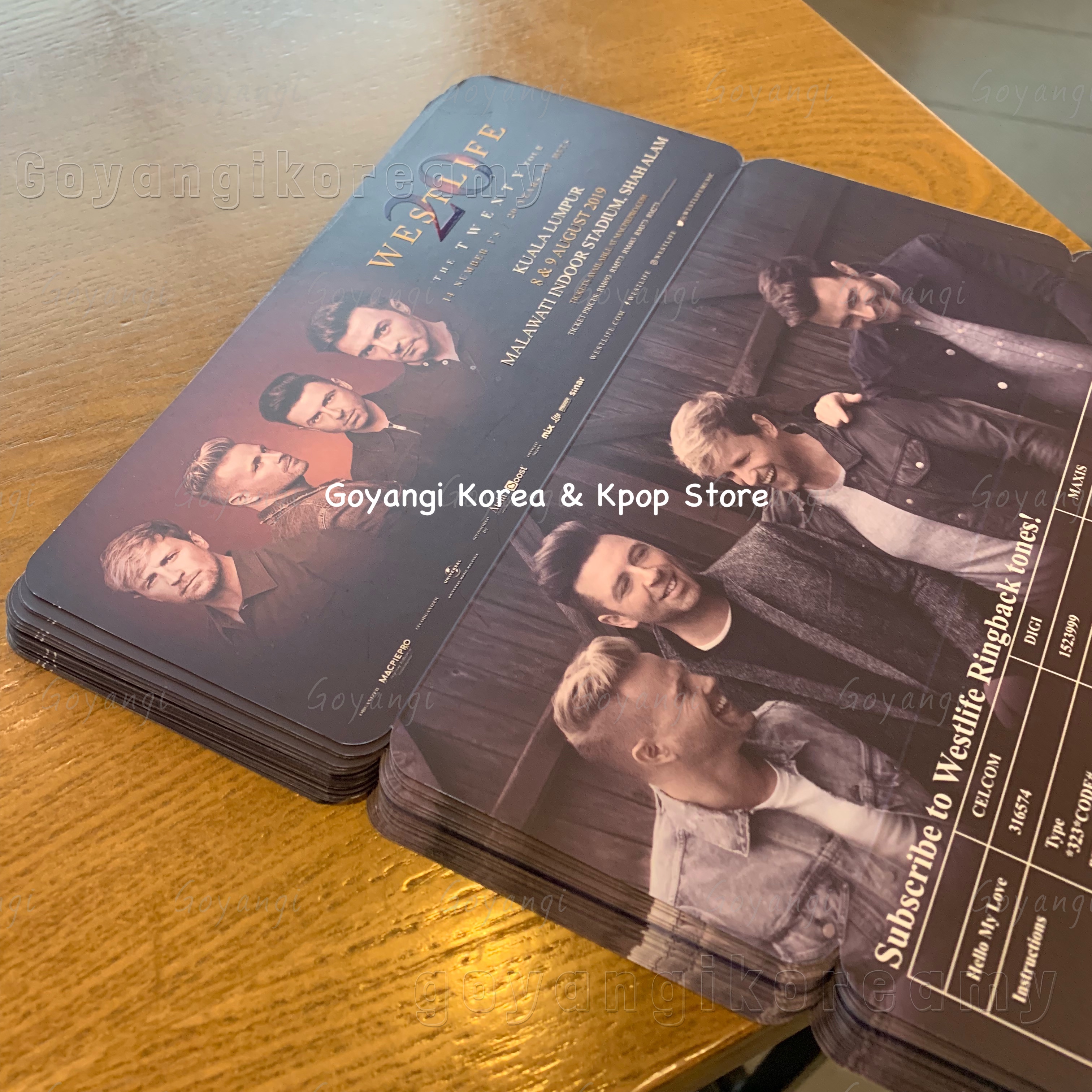 WESTLIFE THE TWENTY TOUR 2019 'LIVE' in KUALA LUMPUR