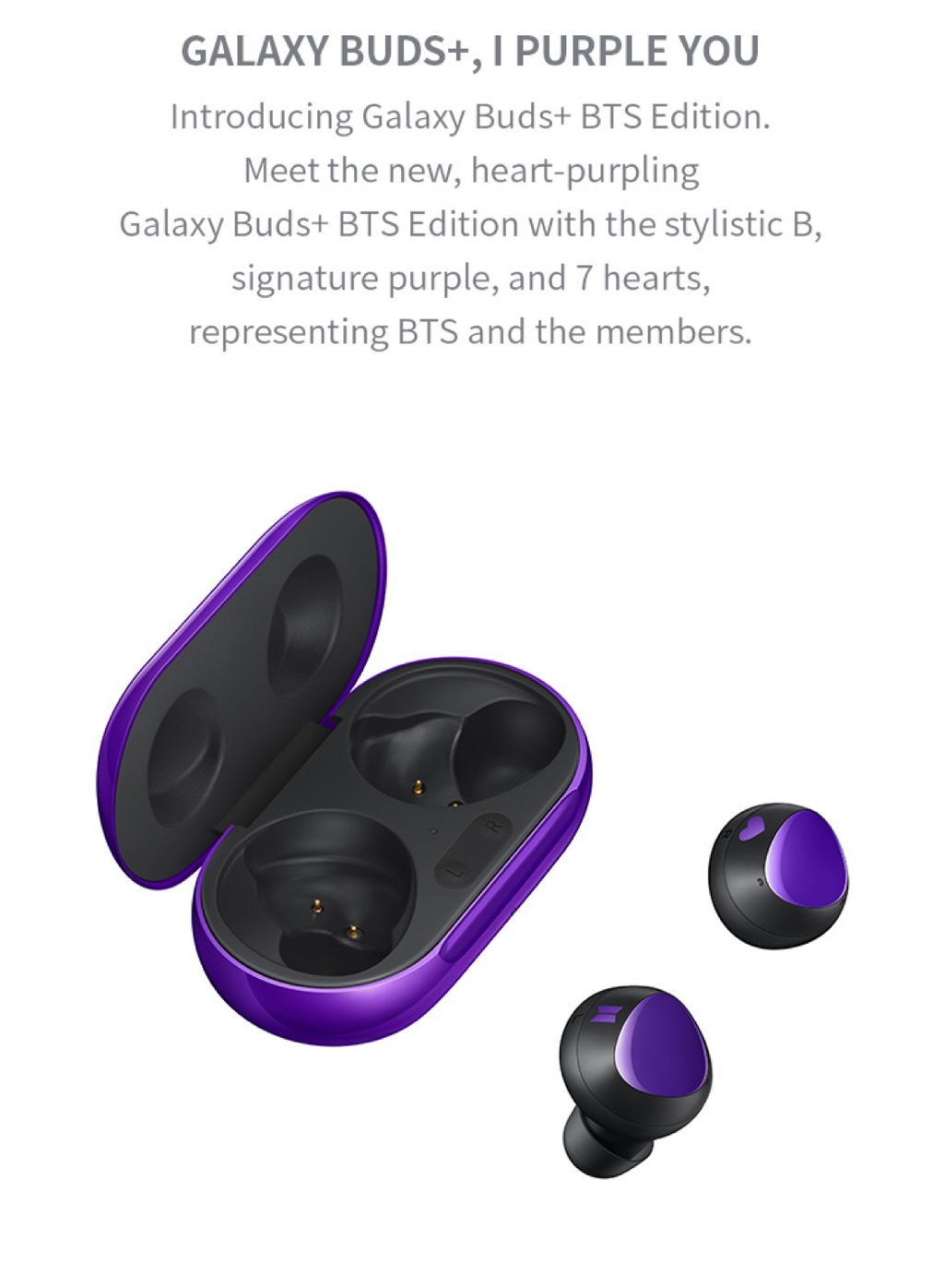 Samsung Galaxy Buds X BTS Edition Goyangi Korea Kpop Store
