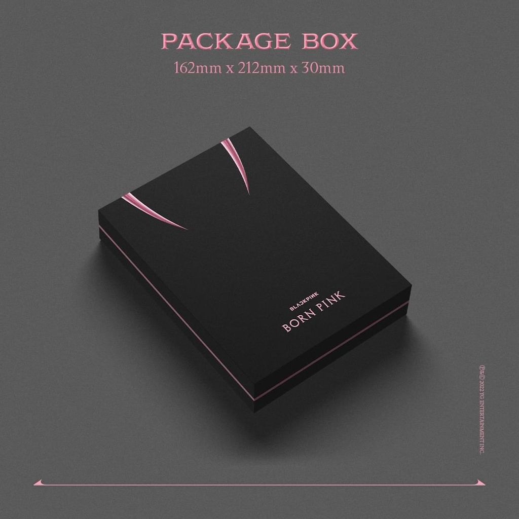 YG SELECT & KPOP MERCH Exclusive Benefit] BLACKPINK - BORN PINK 2nd A