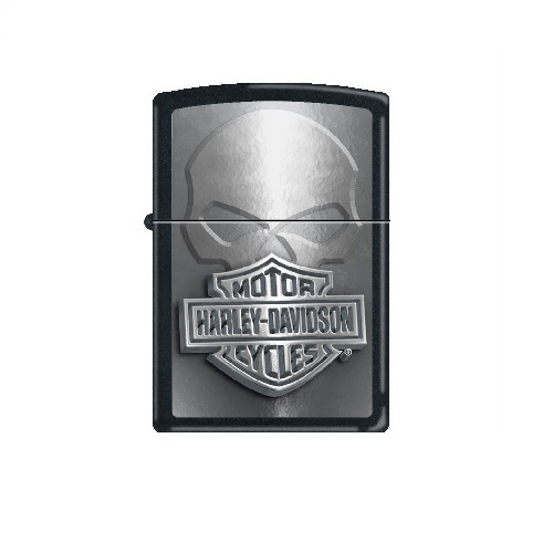 Zippo Harley-Davidson Silver Skull.jpg