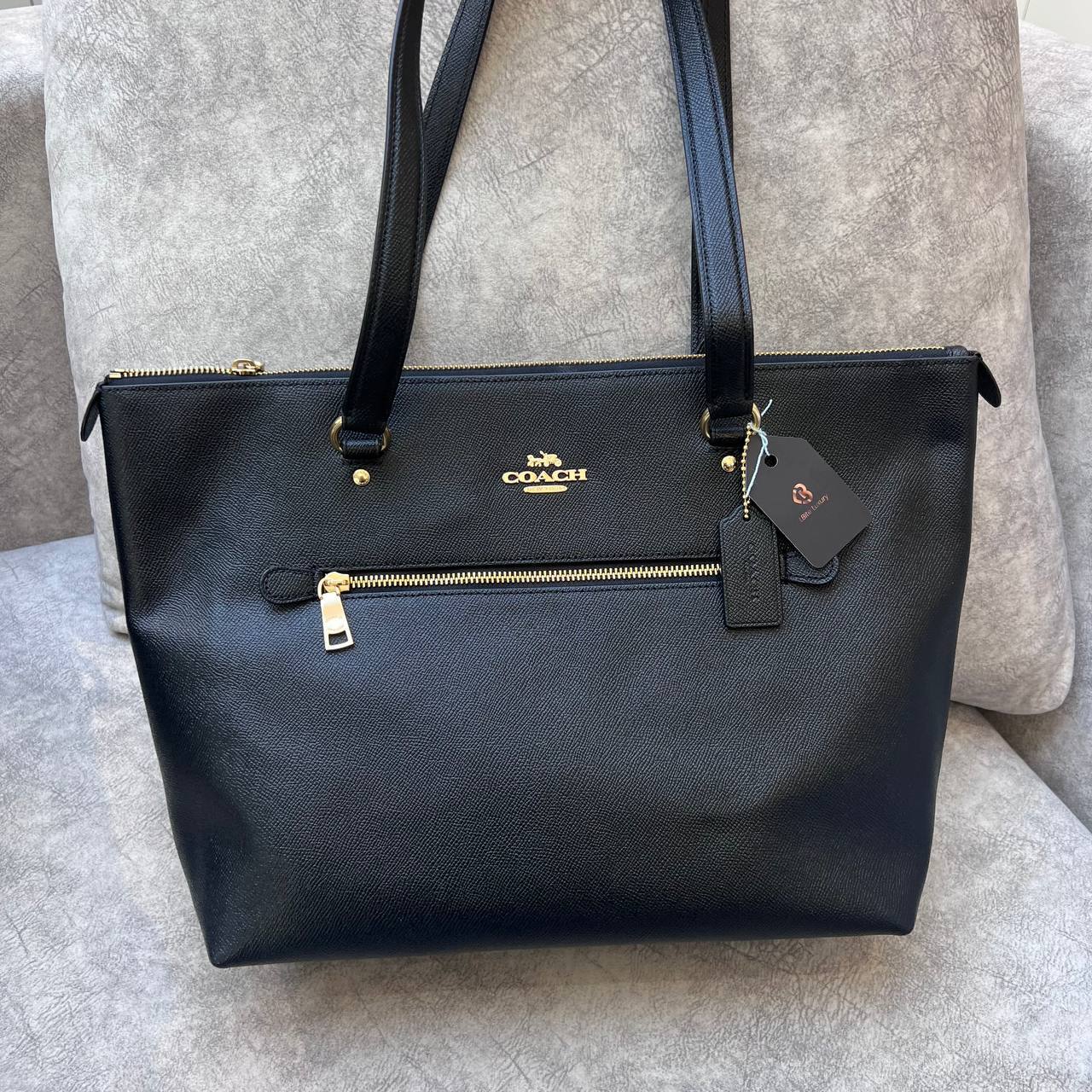 COACH GALLERY TOTE BLACK – Lbite Luxury Branded - Your Trusted Luxury ...