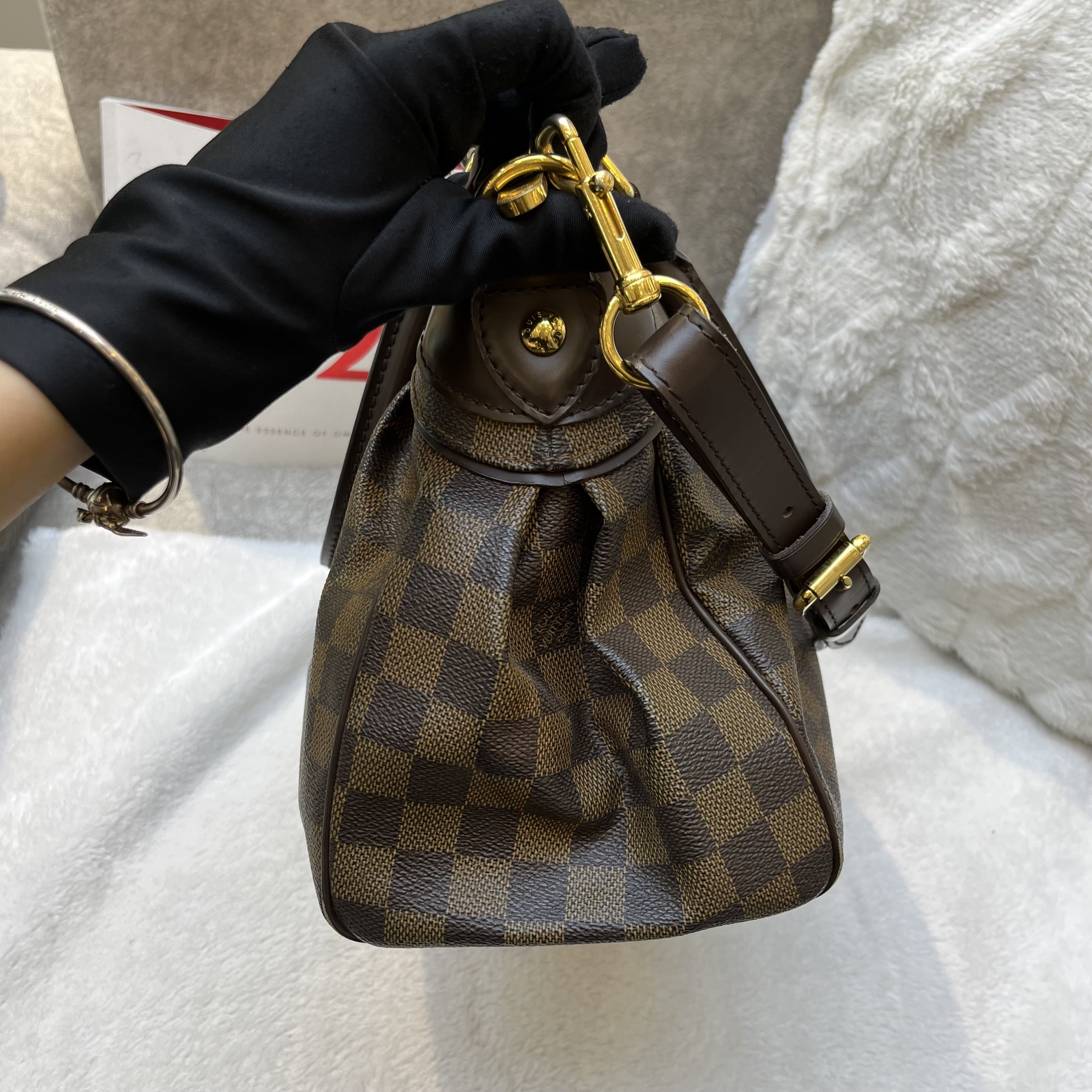Louis Vuitton Damier Ebene Canvas Trevi PM Bag - Bags & Wallets