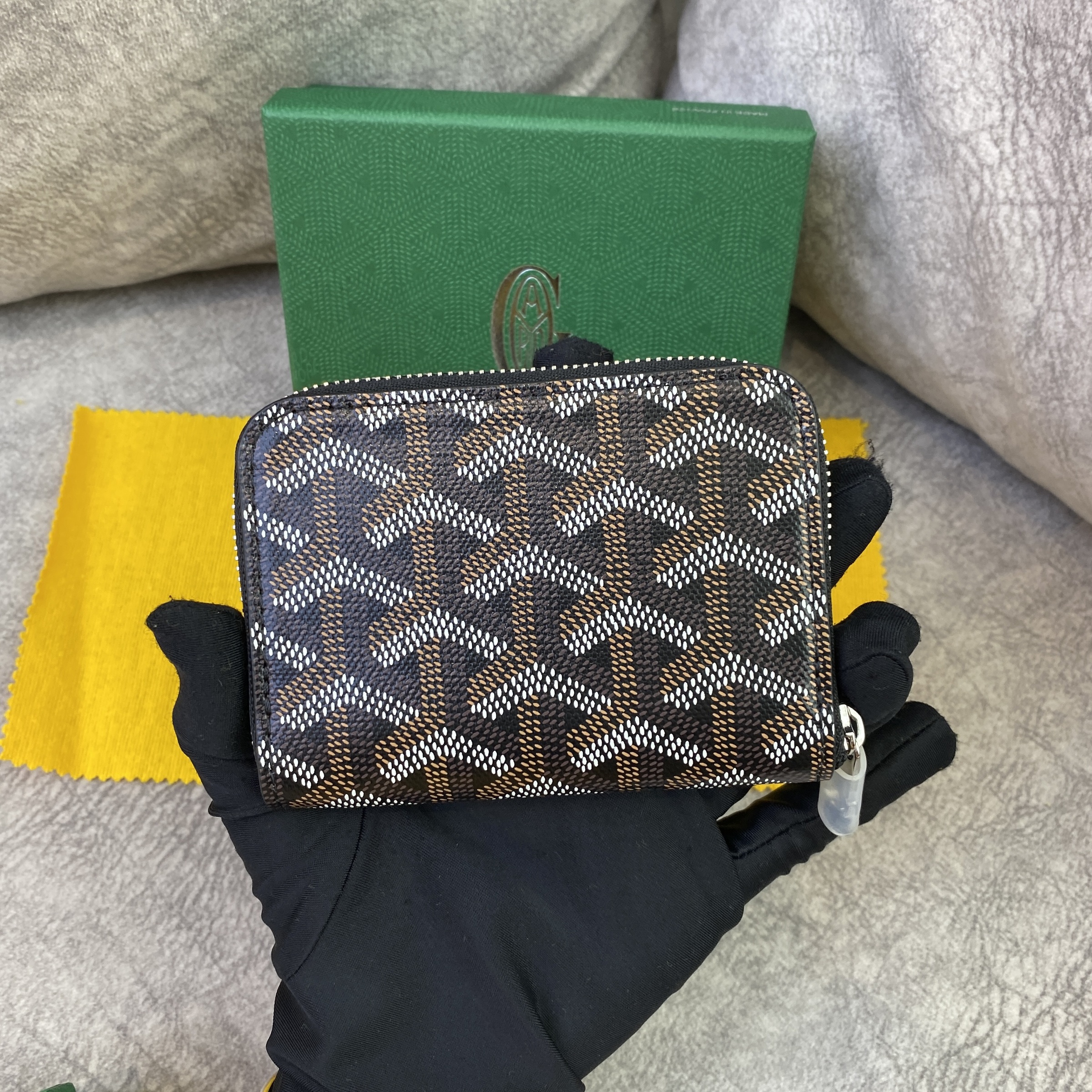 Goyard Matignon Mini Zip Wallet