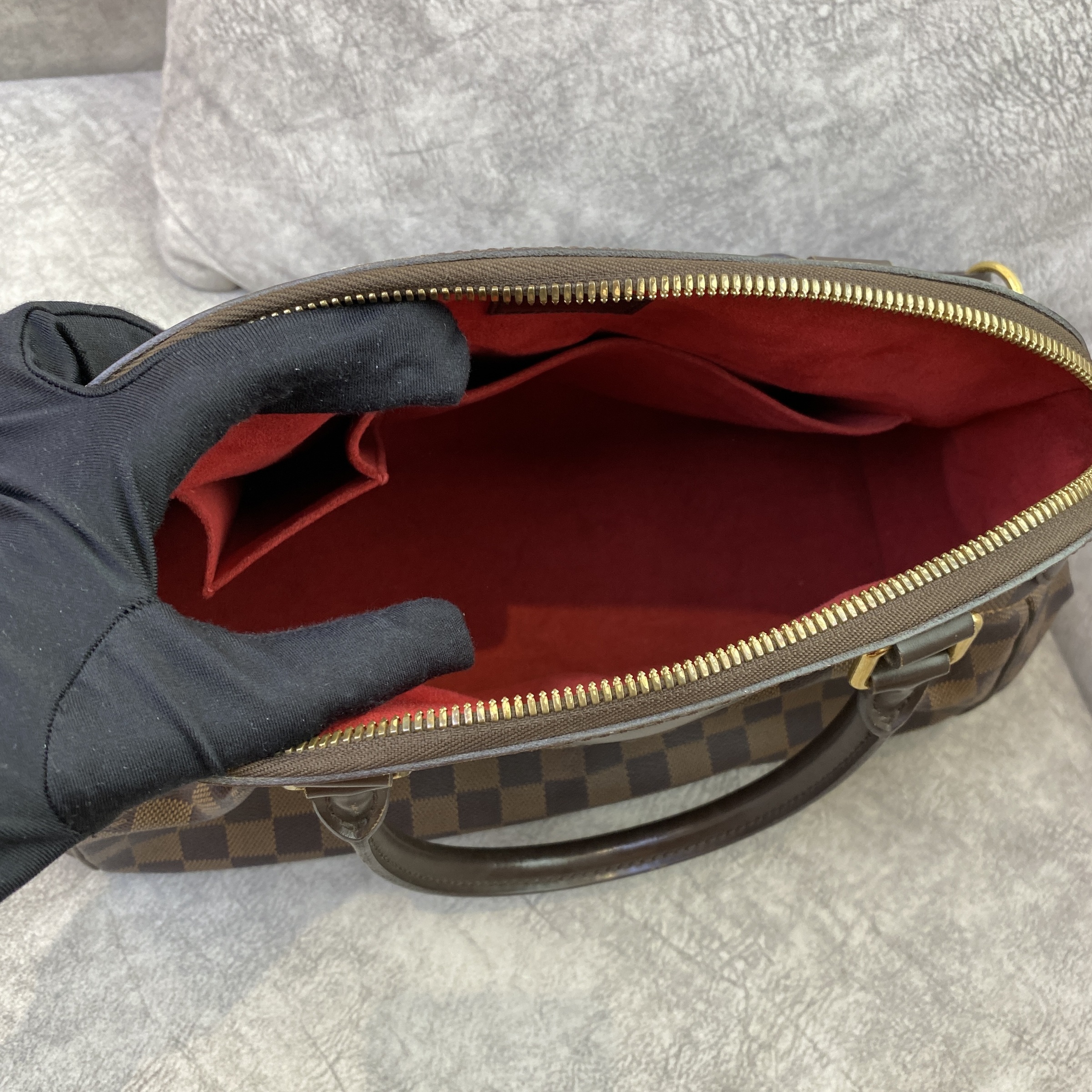 PRELOVED Louis Vuitton Trevi PM Damier Ebene Handbag TH3099 012423 –  KimmieBBags LLC