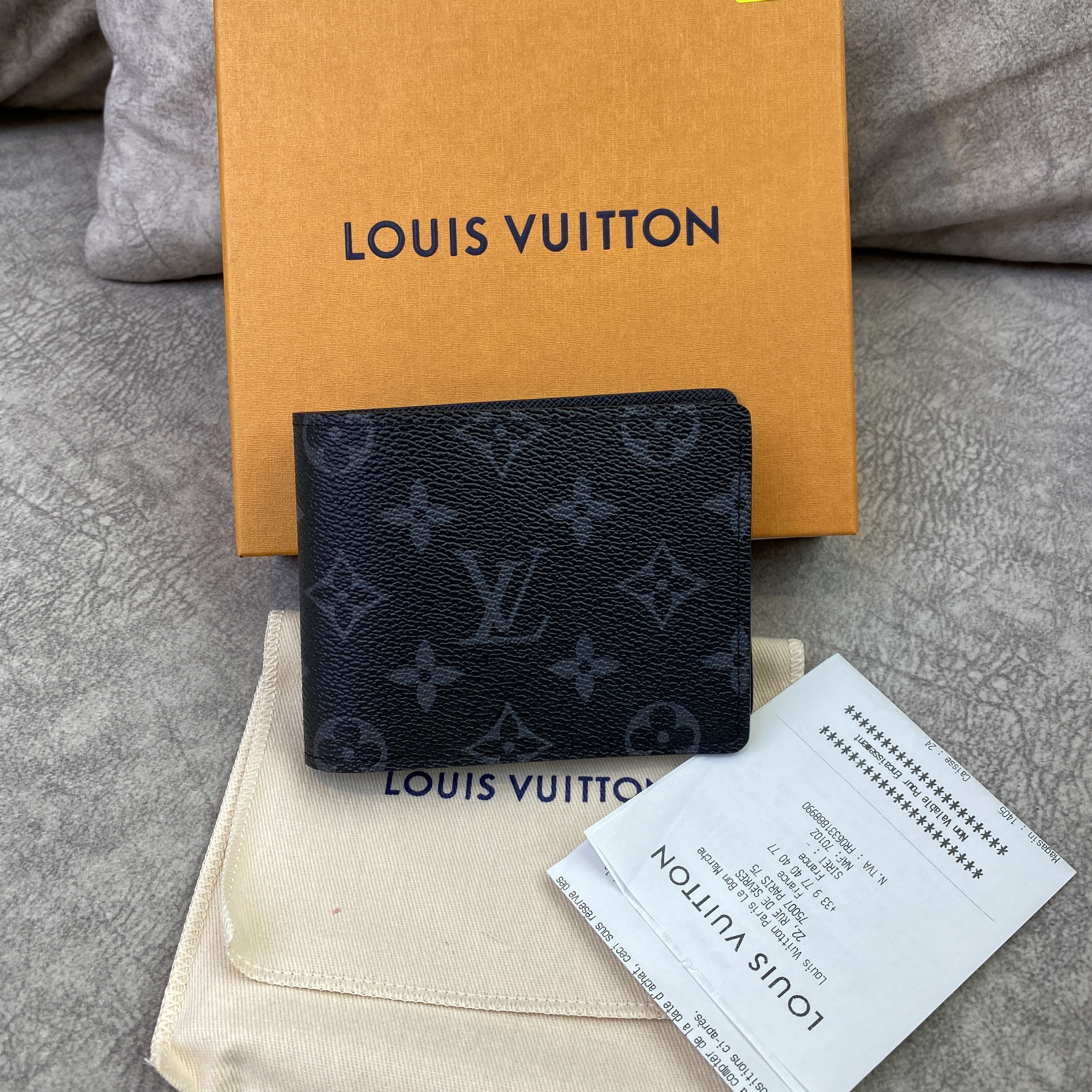 LOUIS VUITTON MULTIPLE WALLET LEATHER MONOGRAM NOIR – Lbite Luxury Branded  - Your Trusted Luxury Expert