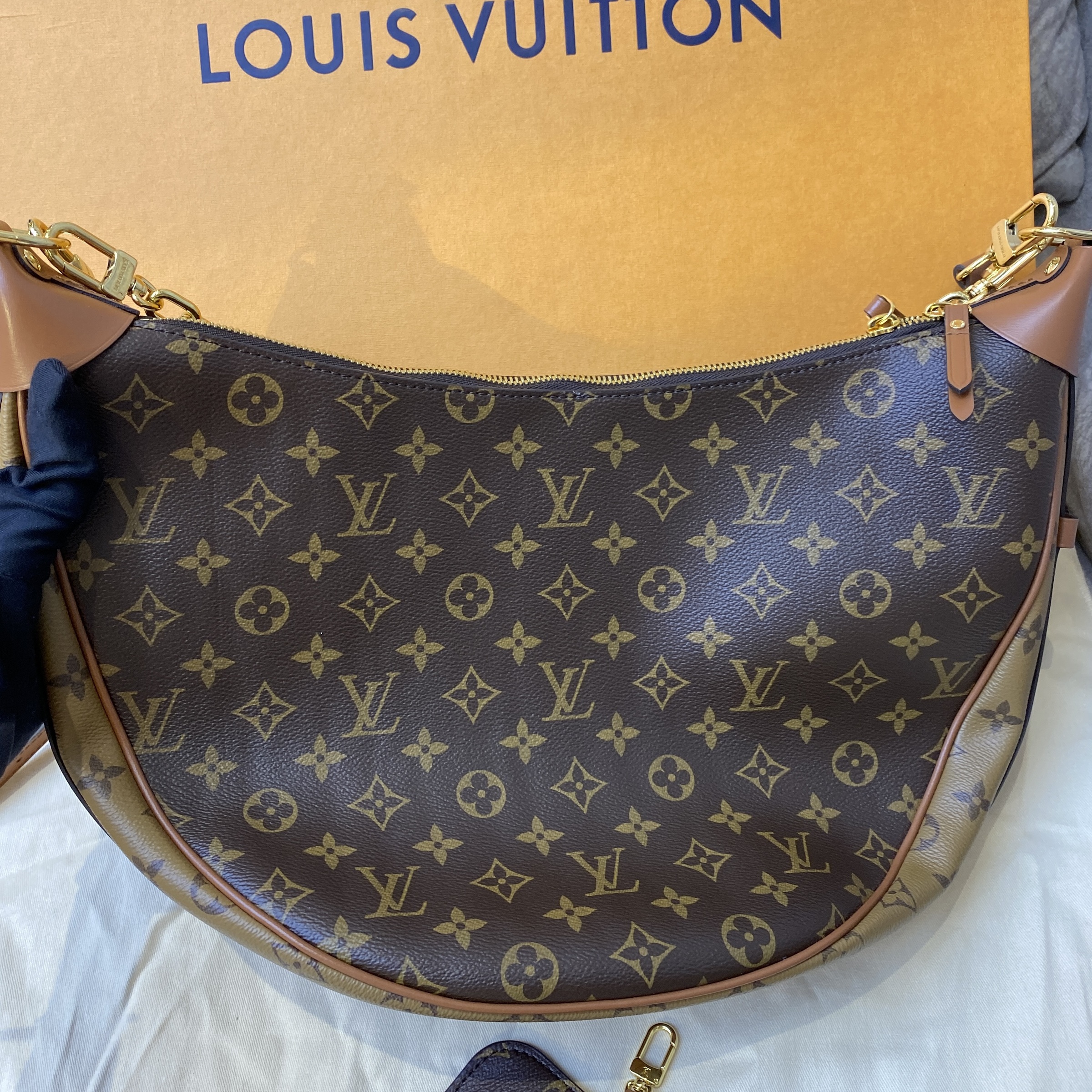 Pre-Owned Louis Vuitton Loop Hobo 213383/1