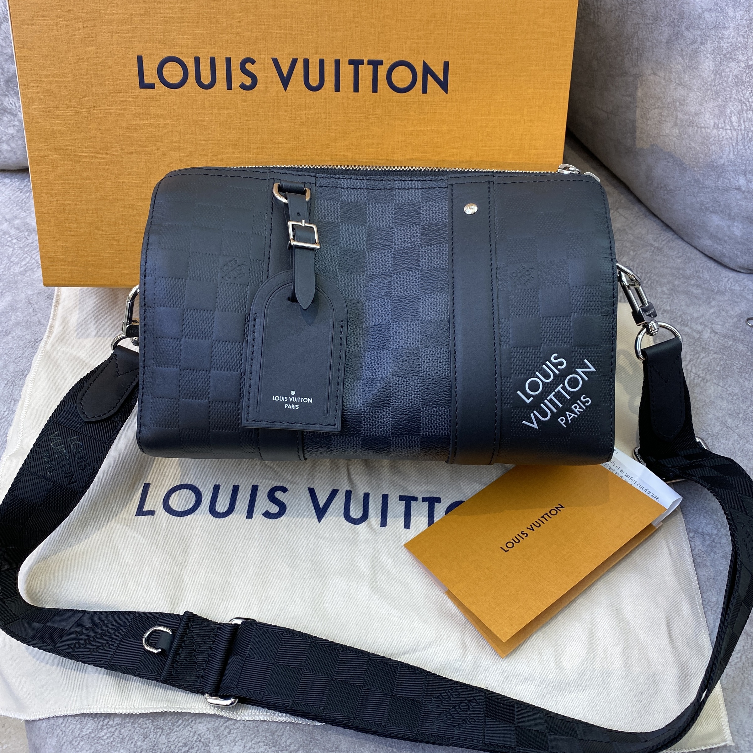 Louis Vuitton - Multiple Wallet - Leather - Bleu Atlantique - Men - Luxury