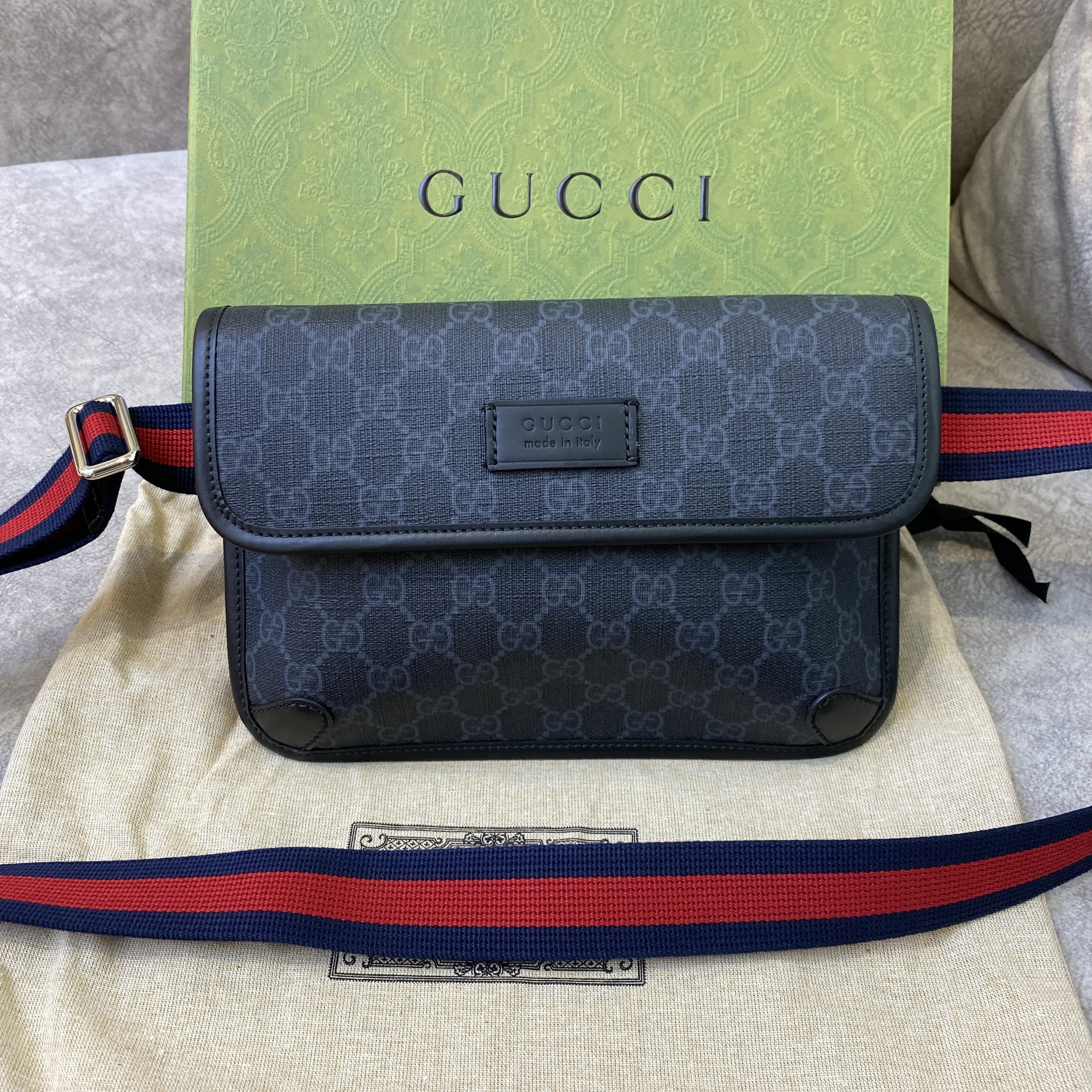 GUCCI GG SUPREME CANVAS BELT BAG – Lbite Luxury Branded - Your Trusted ...