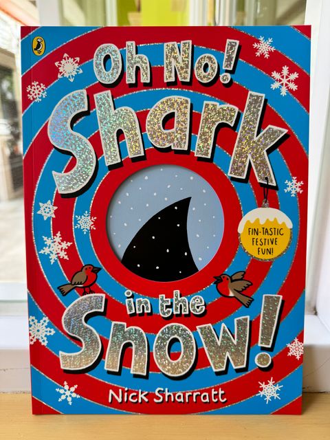 Oh No Shark in the Snow