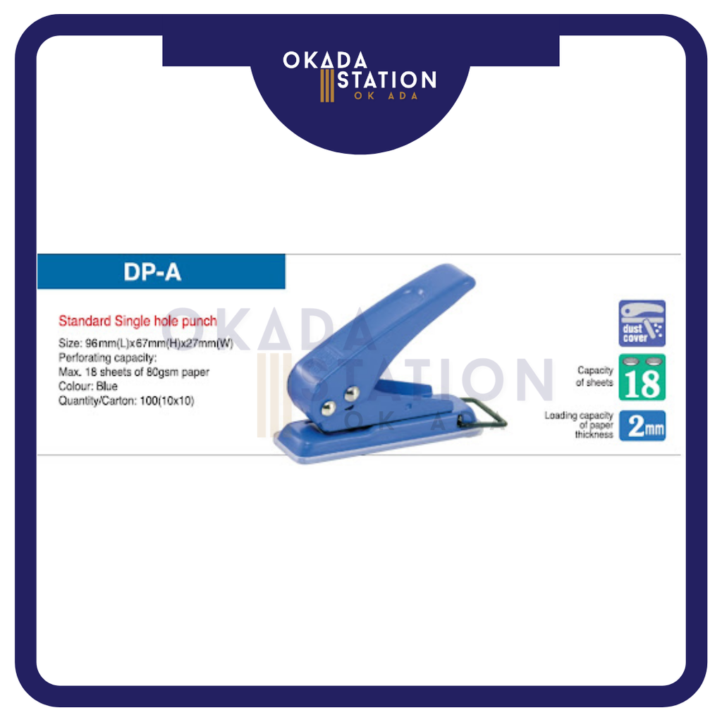 Astar One Hole Punch Punch Stapler/Punch Stationery & Craft Johor Bahru  (JB), Malaysia Supplier, Suppliers, Supply, Supplies