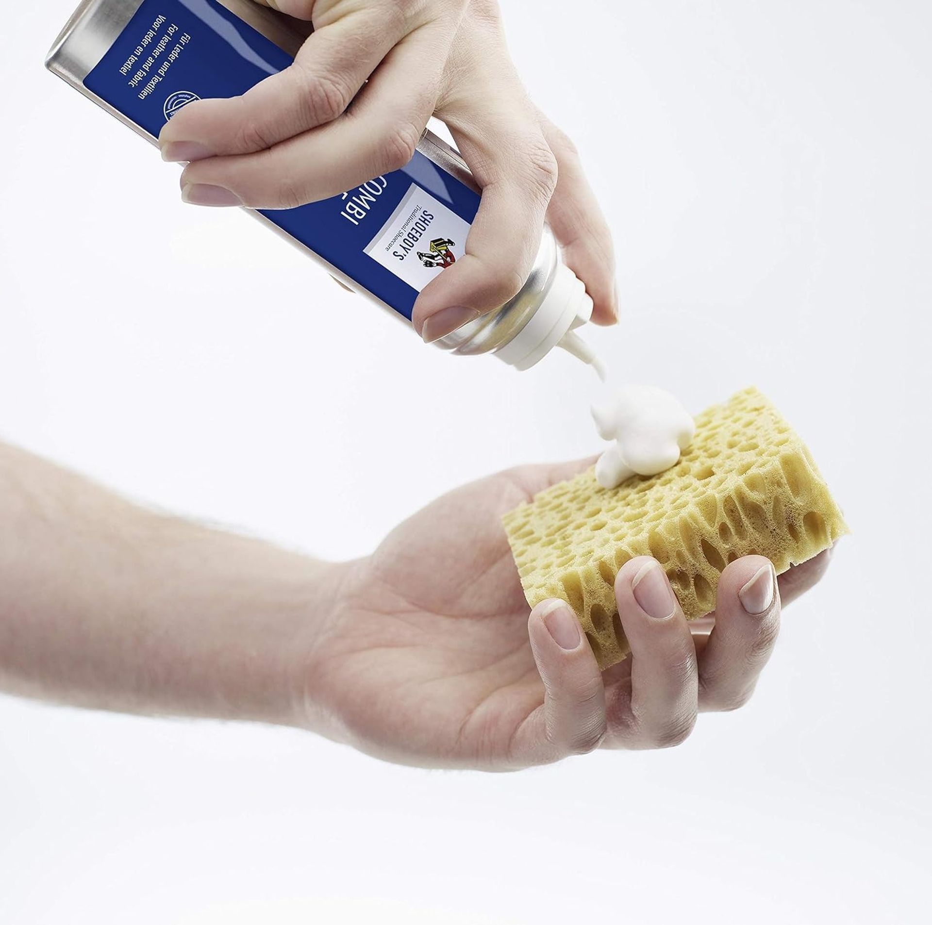 SHOEBOY'S COMBI CLEAN & CARE 皮革泡沫清潔保養劑