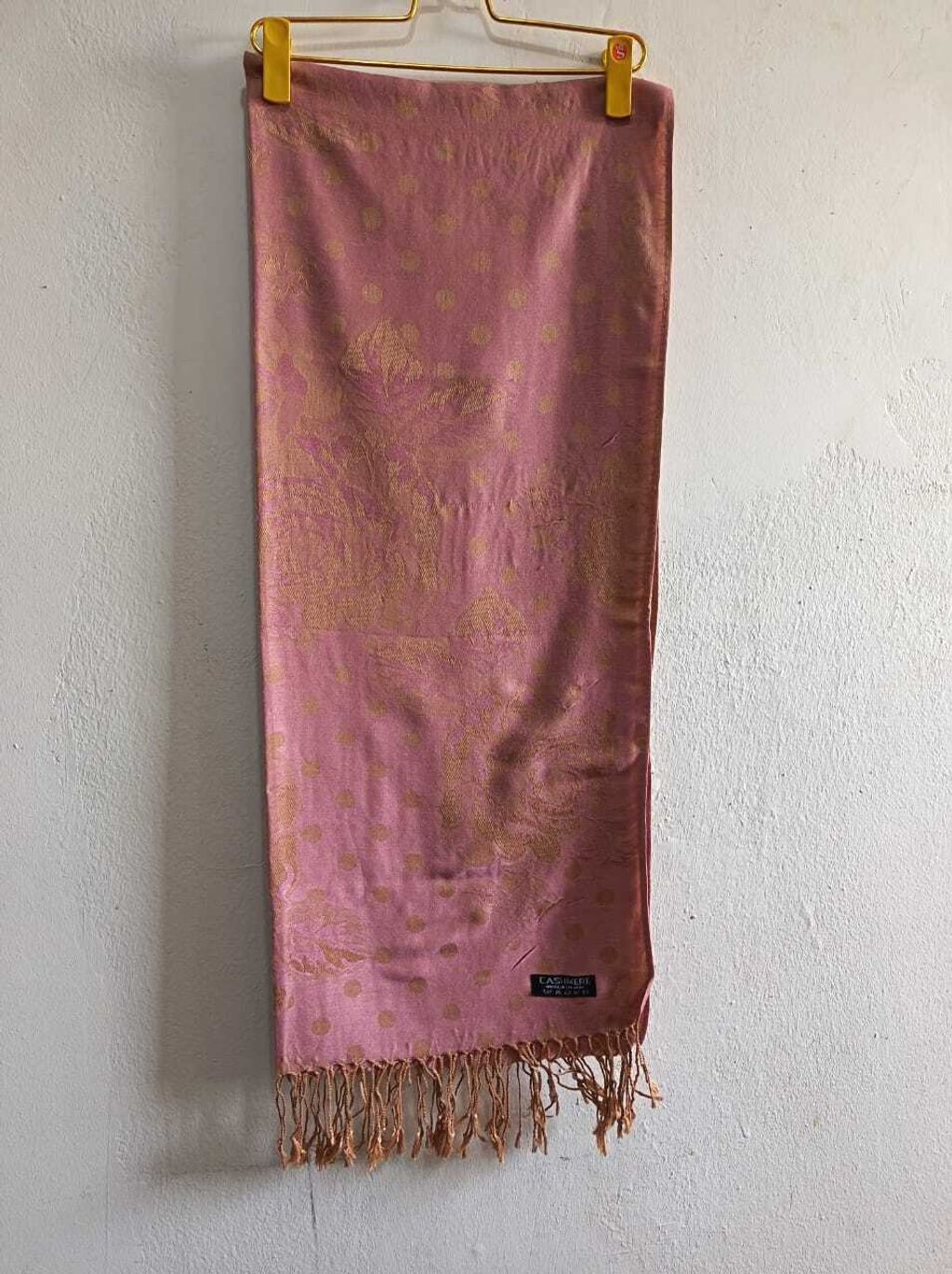 A012 Pashmina Shawl (Soft Pink)