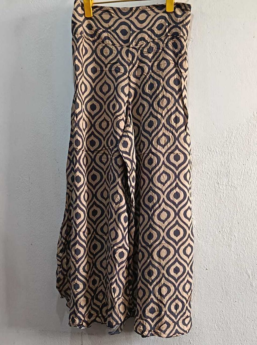 A006-2 Palazo Batik Pants T3 (Nude)