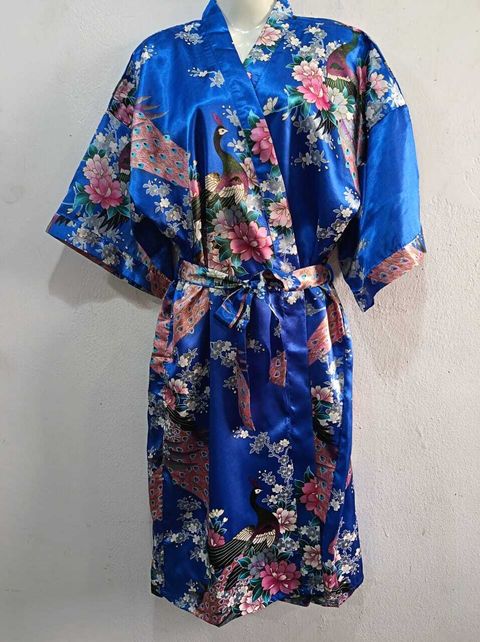 A009 Cardigan Silk (Blue)